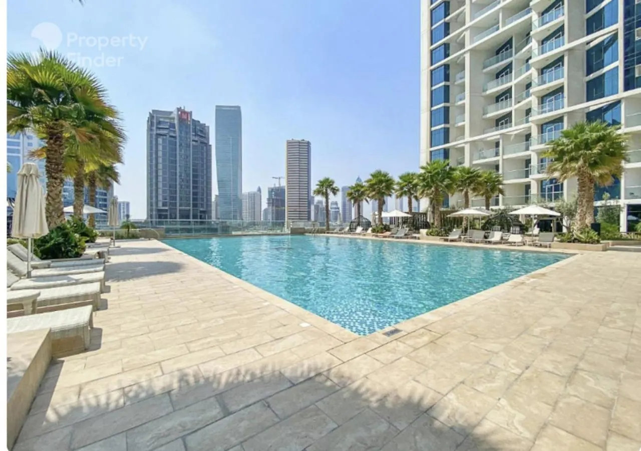 Business Bay Modern Studio With A Canal View At Damac Maison Prive 1616 Dubaj 0*,